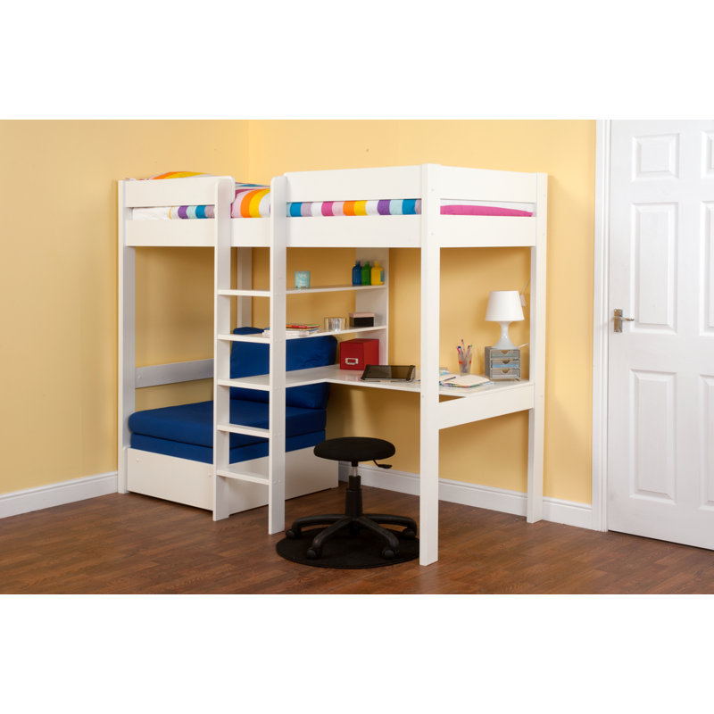 Stompa Kool European Single High Sleeper Loft Bed Wayfair.co.uk